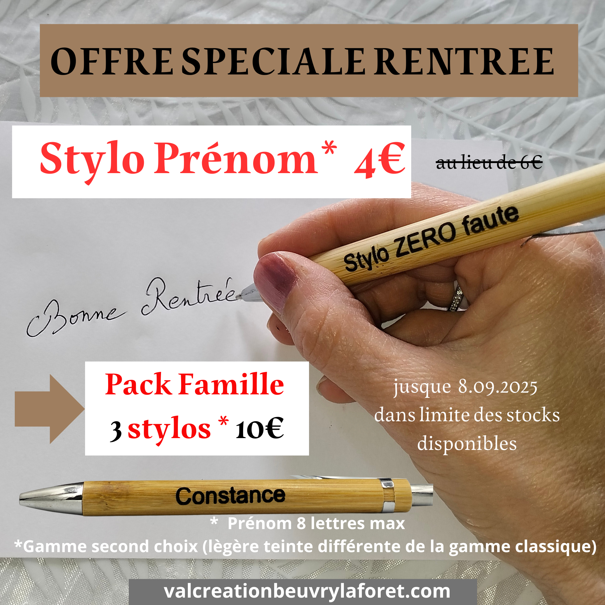 OFFRE DU MOMENT